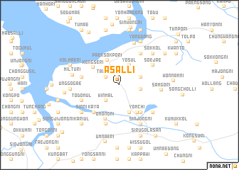 map of Asal-li