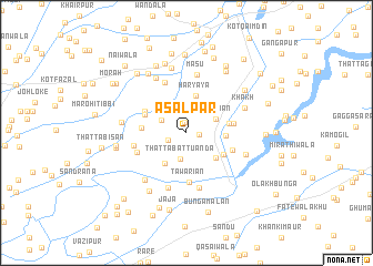 map of Asalpār