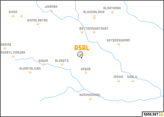 map of Asal