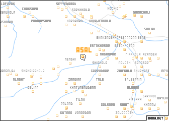 map of ‘Asal