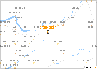 map of Asamagidi