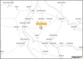 map of Asamai