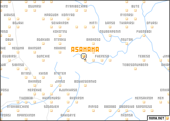 map of Asamama