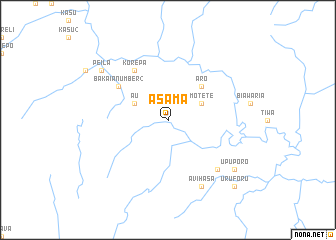 map of Asama