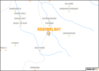 map of Asambalahy