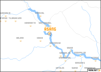 map of Asang