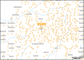 map of Asani