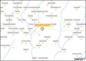 map of Asankari