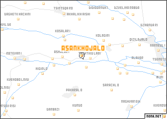 map of Asankhojalo