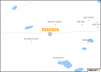 map of Asanovo