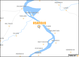 map of Asanovo