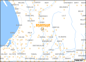 map of Asan Sur