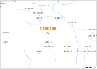 map of A. Santos