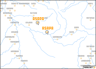 map of Asapa