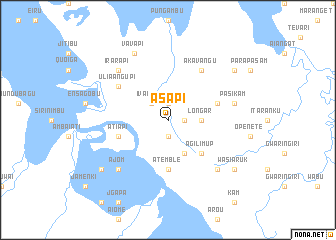 map of Asapi