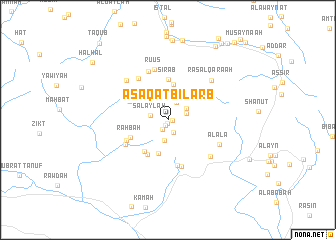 map of Asāqat Bilarb