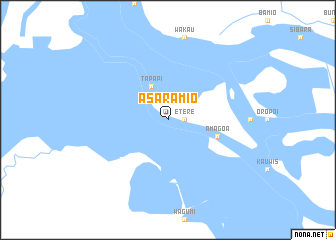map of Asaramio