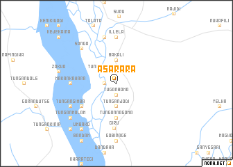 map of Asarara