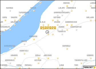 map of Asarara