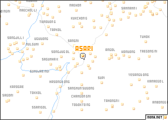 map of Asa-ri