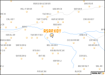 map of Asarköy