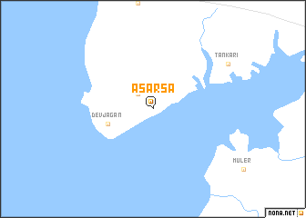 map of Asarsa