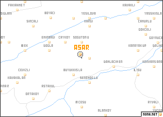 map of Asar