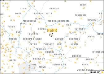 map of Āsar