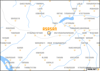 map of Asasan