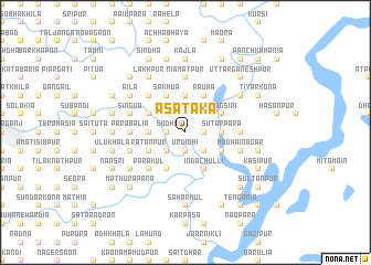 map of Āsātaka