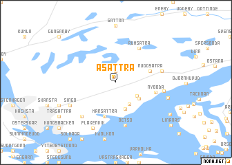 map of Åsättra