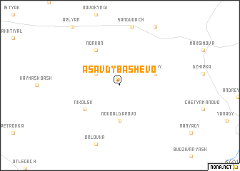 map of Asavdybashevo