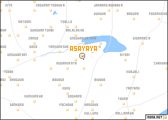 map of Asayaya