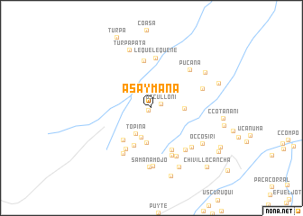 map of Asaymana