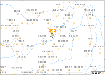 map of Asa