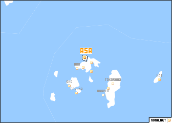 map of Asa