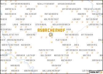 map of Asbacherhof