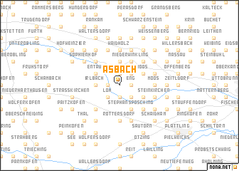 map of Asbach