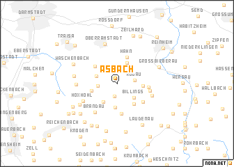 map of Asbach