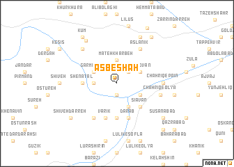 map of Asbeshah