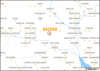 map of Ascaso