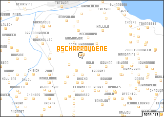 map of Ascharroudene