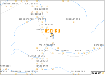 map of Aschau