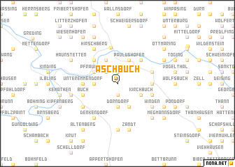 map of Aschbuch