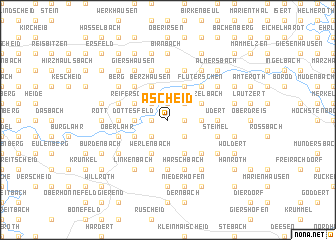 map of Ascheid