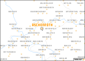 map of Aschenroth