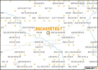 map of Aschenstedt