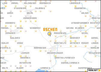 map of Aschen