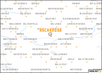 map of Ascherode