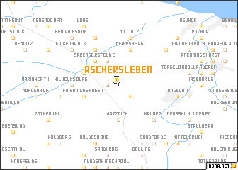 Aschersleben (Germany) map - nona.net